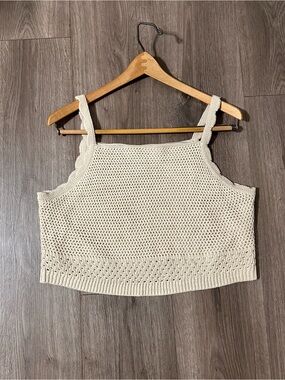 Ryegrass Cream Top Knit Camisole